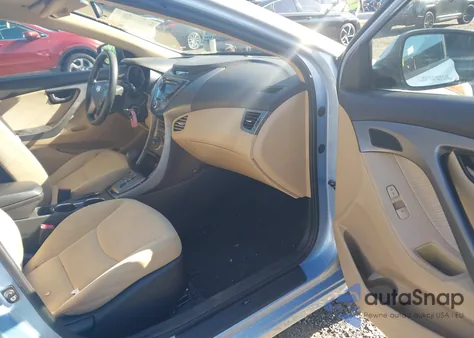 2013 Hyundai Elantra Gls из США, поврежденный, VIN KMHDH4AE9DU591807